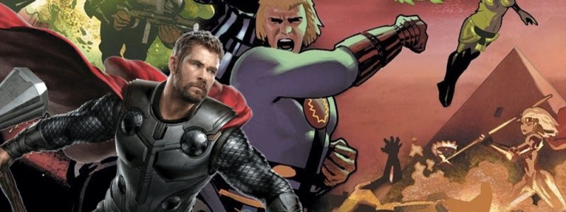 Новая отсылка на Вечных замечена в «Торе: Рагнарек»