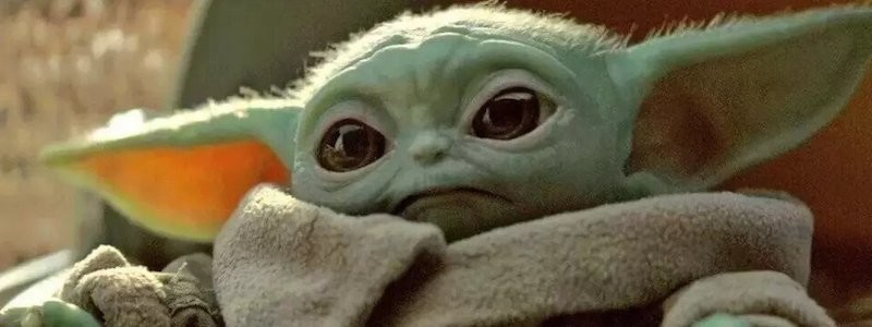 Как Малыш Йода выглядит с человеческой кожей. Ужасно