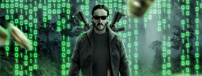 Автомобильная погоня в новом видео «Матрицы 4»