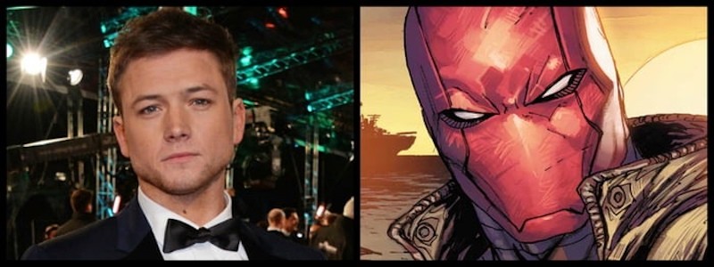 Как выглядит Тэрон Эджертон в роли Красного колпака из «Бэтмена»