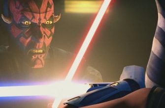 Асока столкнулась с Дартом Молом в «Войнах клонов»