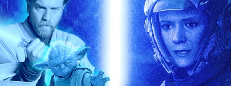 Лучший взгляд на тренировку Люка и Леи из «Звездных войн 9: Скайуокер. Восход»