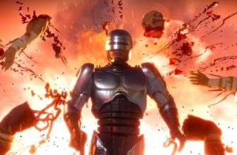 Тизер кастомизации Робокопа из Mortal Kombat 11: Aftermath