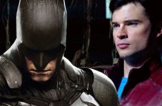 Бэтмен без маски выглядит смешно в истории про Смолвиль